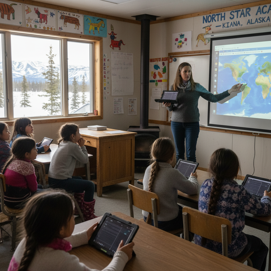 No Internet? No Problem Anymore: As Offline EdTech Is Reaching the Last Mile in Alaska