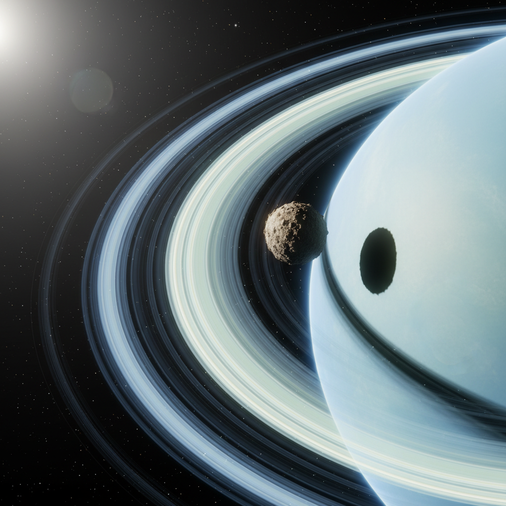 Uranus’ Rings May Share Origins With Newly Found Moon