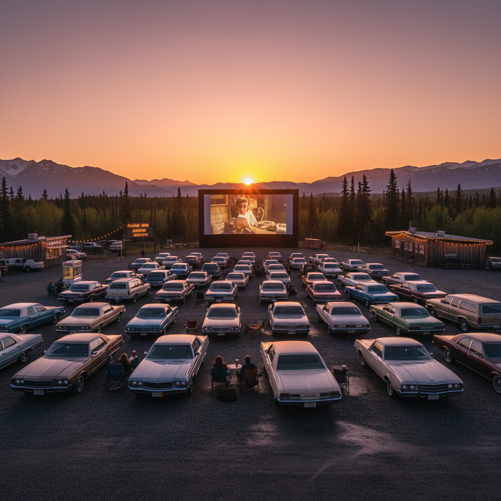 Alaska Turns Its Midnight Light Toward a Drive-In Revival