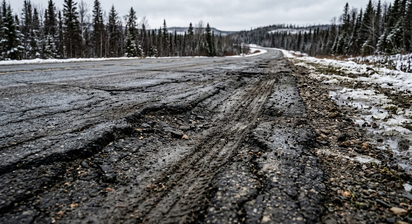 Alaska Ranked 8th in U.S. for Tire Damage Risk Due to Road Conditions